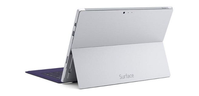 Surface Pro 3背面