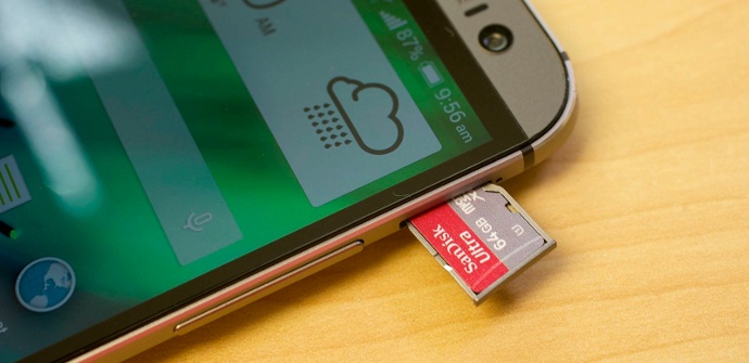 HTC One M8 Android L Micro SD