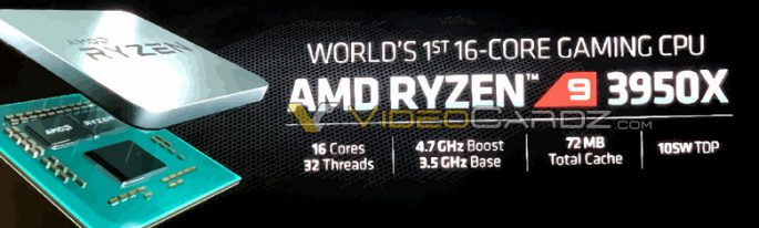 AMD銳龍9 3950X