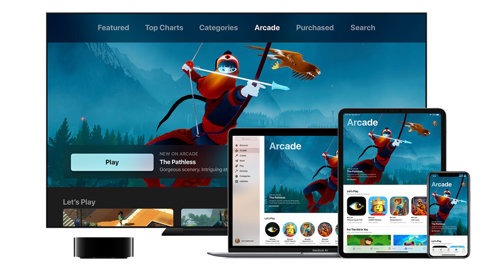 蘋果推出其Apple Arcade訂閱遊戲服務