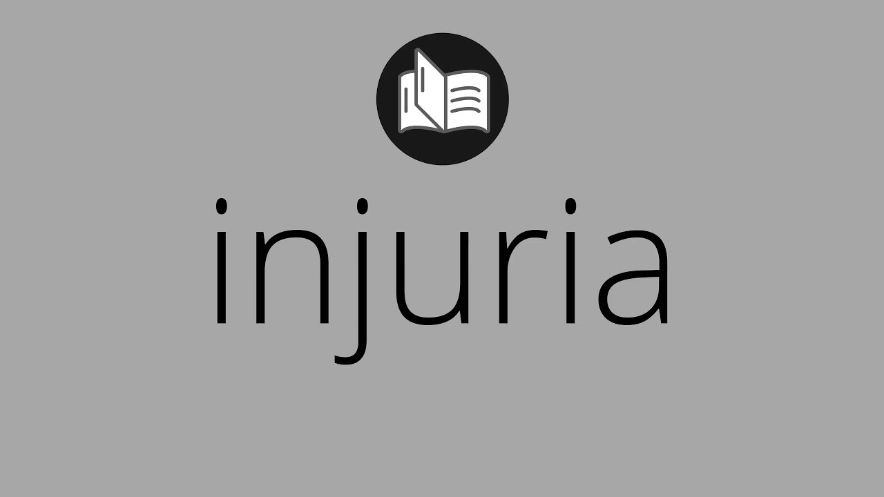 injuria significado